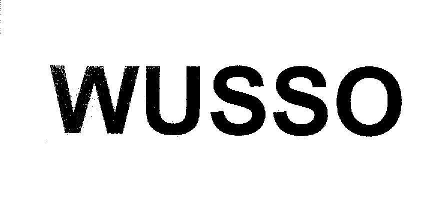 Mẫu nhãn hiệu WUSSO