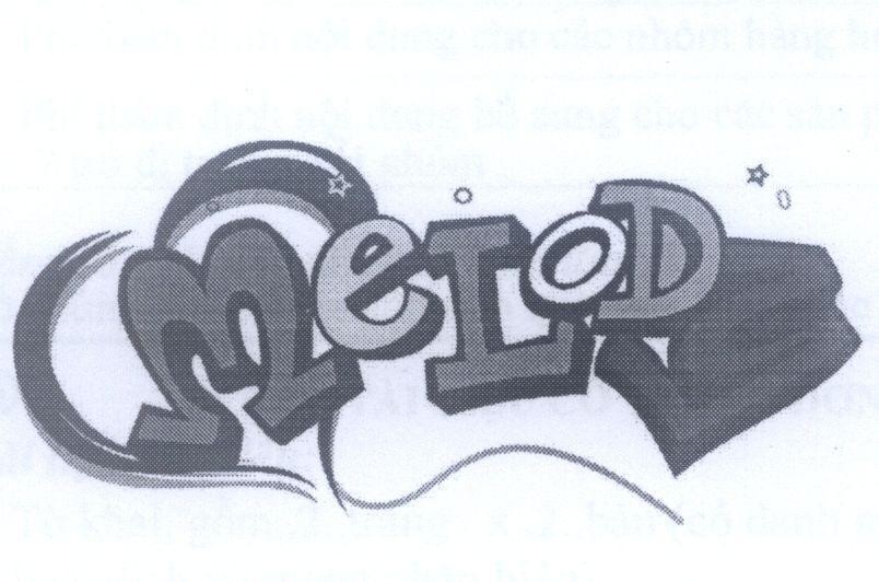 Mẫu nhãn hiệu MELODY