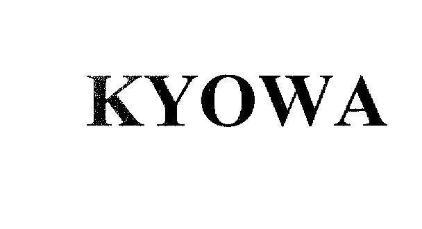 Mẫu nhãn hiệu KYOWA