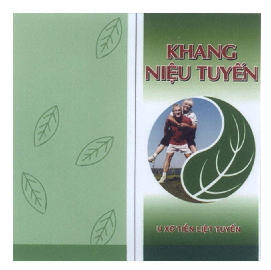 Mẫu nhãn hiệu Khang Niệu Tuyến U Xơ Tiền Liệt Tuyến