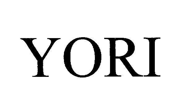 Mẫu nhãn hiệu YORI