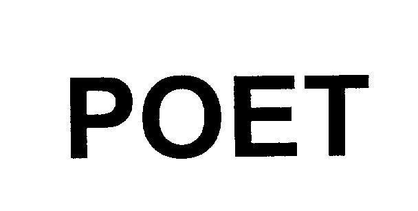 Mẫu nhãn hiệu POET