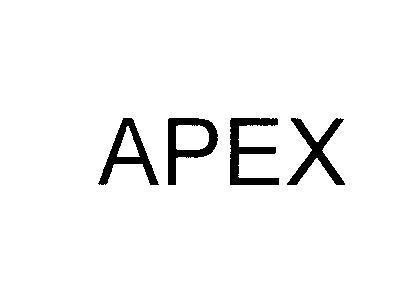 Mẫu nhãn hiệu APEX
