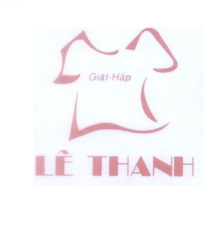 Mẫu nhãn hiệu Lê Thanh Giặt Hấp
