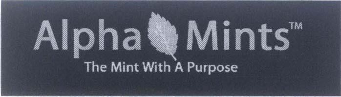 Mẫu nhãn hiệu Alpha Mints The Mint With A Purpose