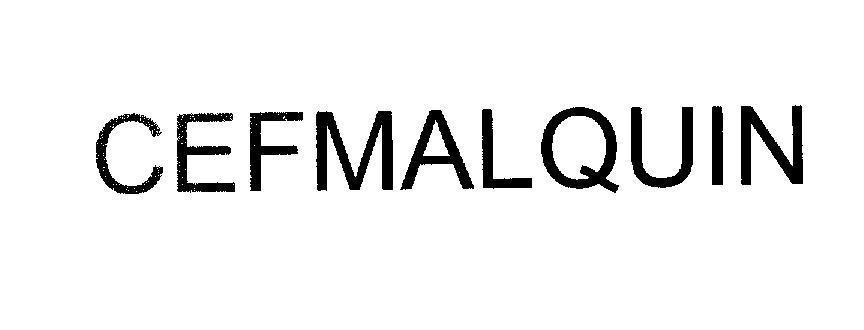 Mẫu nhãn hiệu CEFMALQUIN