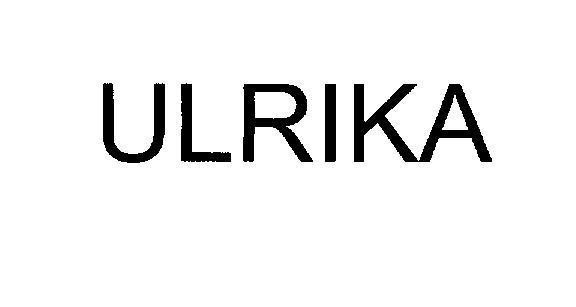 Mẫu nhãn hiệu ULRIKA