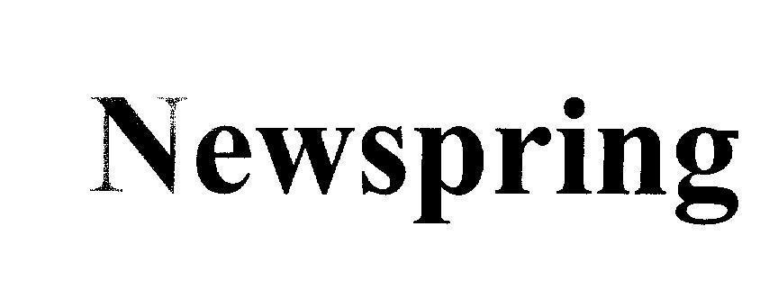Mẫu nhãn hiệu Newspring
