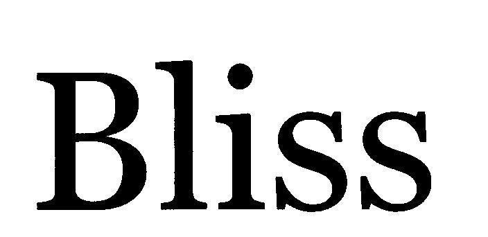 Mẫu nhãn hiệu Bliss