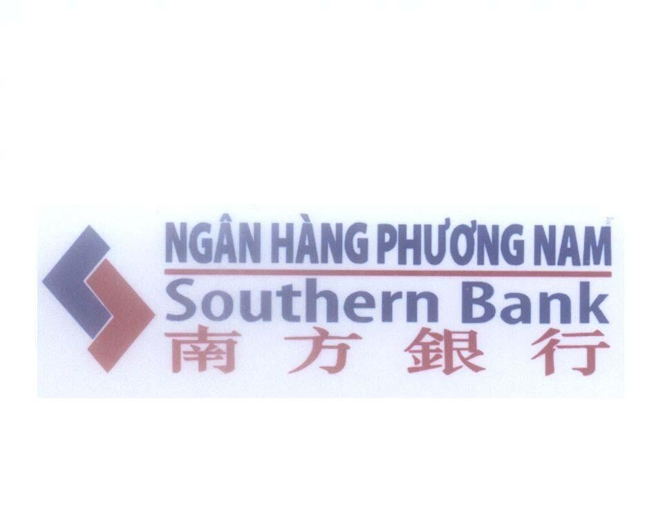 Mẫu nhãn hiệu S Ngân Hàng Phương Nam Southern Bank
