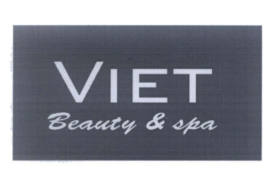Mẫu nhãn hiệu VIET Beauty & spa