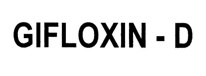 Mẫu nhãn hiệu GIFLOXIN - D