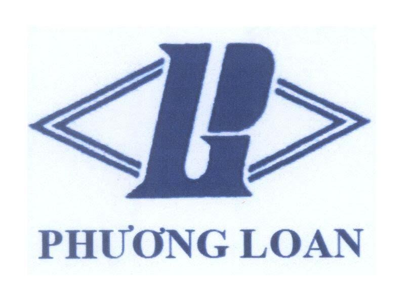 Mẫu nhãn hiệu PL P L PHƯƠNG LOAN