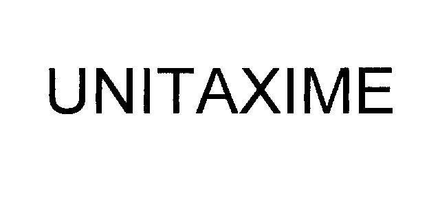 Mẫu nhãn hiệu UNITAXIME