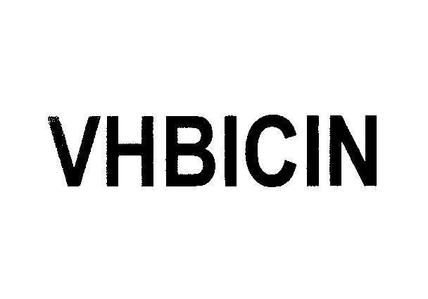 Mẫu nhãn hiệu VHBICIN