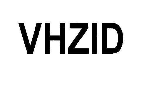 Mẫu nhãn hiệu VHZID