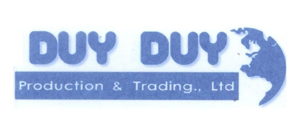Mẫu nhãn hiệu DUY DUY Production & Trading., Ltd
