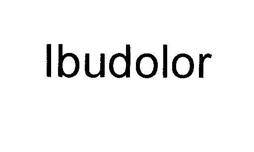 Mẫu nhãn hiệu Ibudolor
