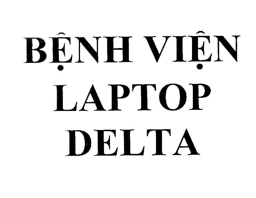 Mẫu nhãn hiệu DELTA Bệnh Viện LAPTOP