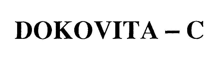 Mẫu nhãn hiệu DOKOVITA - C