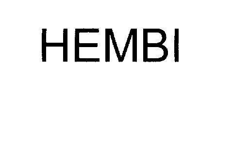 Mẫu nhãn hiệu HEMBI