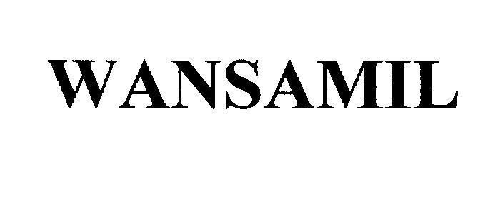 Mẫu nhãn hiệu WANSAMIL