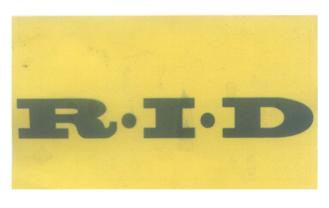Mẫu nhãn hiệu R.I.D