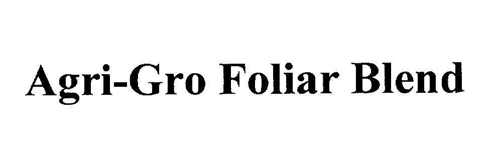 Mẫu nhãn hiệu Agri-Gro Foliar Blend