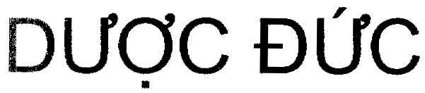 Mẫu nhãn hiệu Dược Đức