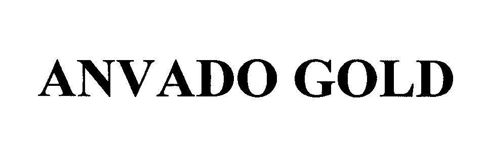 Mẫu nhãn hiệu ANVADO GOLD