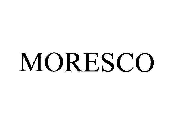 Mẫu nhãn hiệu MORESCO