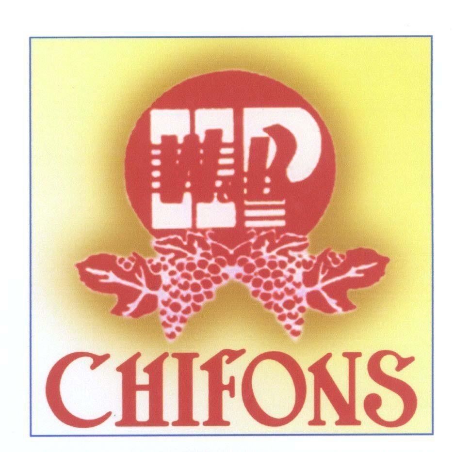 Mẫu nhãn hiệu H P W B HP WB CHIFONS