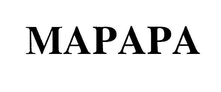 Mẫu nhãn hiệu MAPAPA