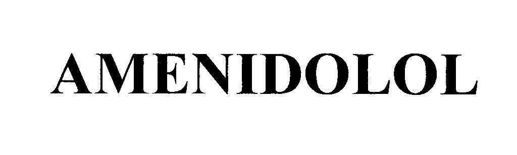 Mẫu nhãn hiệu AMENIDOLOL