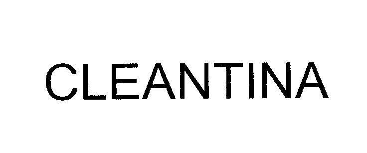 Mẫu nhãn hiệu CLEANTINA