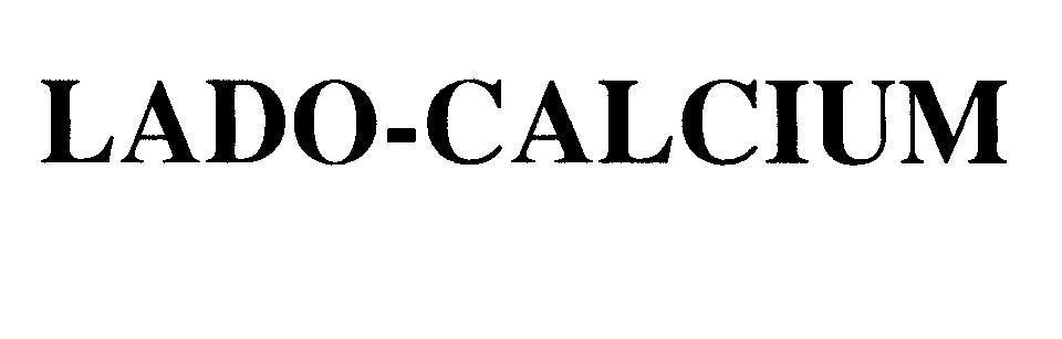 Mẫu nhãn hiệu LADO-CALCIUM