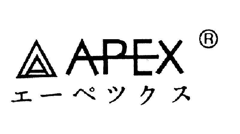 Mẫu nhãn hiệu APEX [e pe tsu ku su]