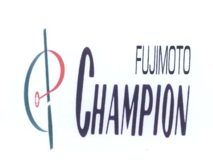 Mẫu nhãn hiệu CHAMPION C FUJIMOTO