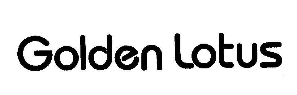 Mẫu nhãn hiệu Golden Lotus