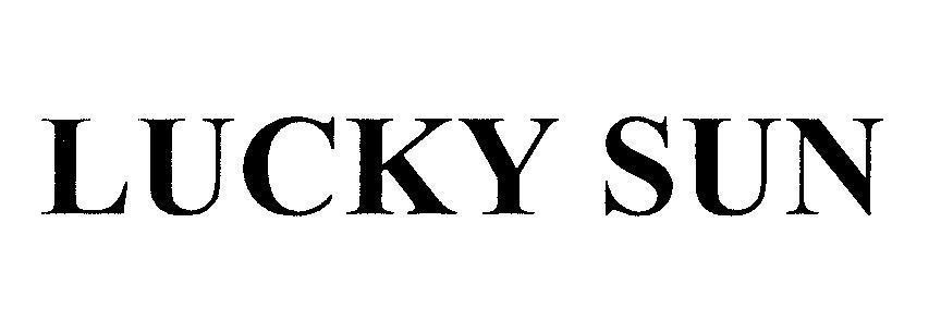 Mẫu nhãn hiệu LUCKY SUN