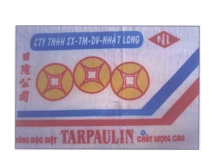 Mẫu nhãn hiệu CTY TNHH SX-TM-DV-Nhật Long NL TARPAULIN [nhat long gong si]