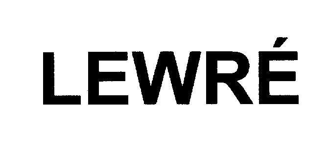 Mẫu nhãn hiệu Lewré