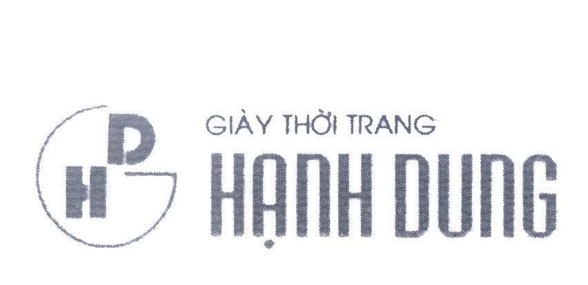 Mẫu nhãn hiệu HD H D G Giày Thời Trang Hạnh Dung