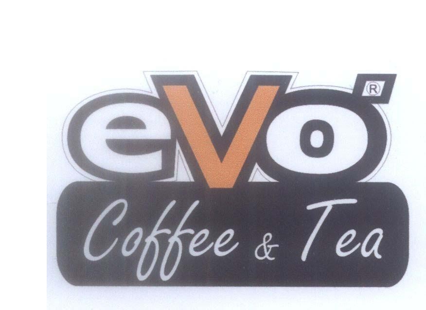 Mẫu nhãn hiệu eVo Coffee & Tea