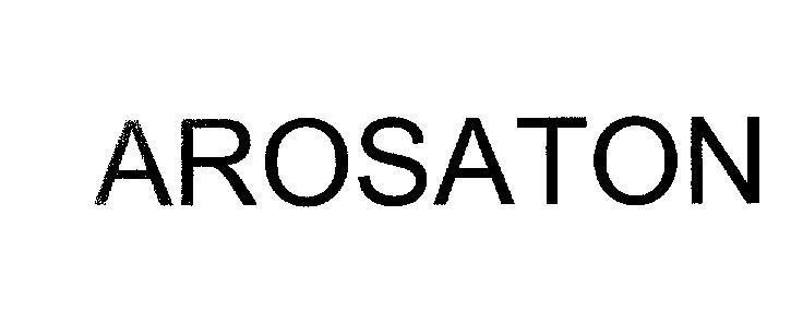 Mẫu nhãn hiệu AROSATON
