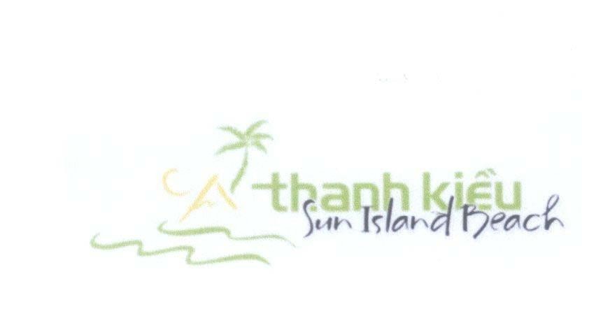 Mẫu nhãn hiệu C A thanh kiều Sun Island Beach