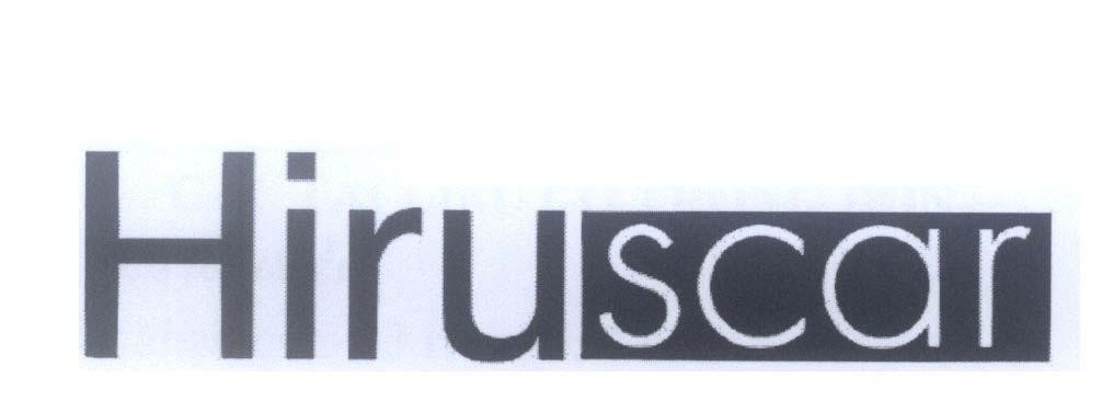 Mẫu nhãn hiệu Hiruscar
