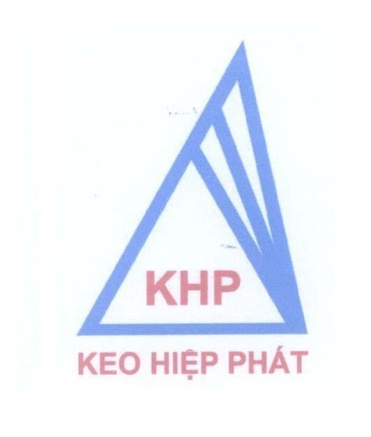 Mẫu nhãn hiệu KHP Keo Hiệp Phát