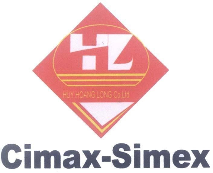 Mẫu nhãn hiệu Cimax - Simex HL H L HUY HOANG LONG Co Ltd