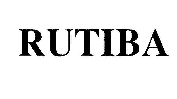 Mẫu nhãn hiệu RUTIBA